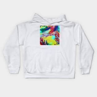 Rainbow Balloon Kids Hoodie